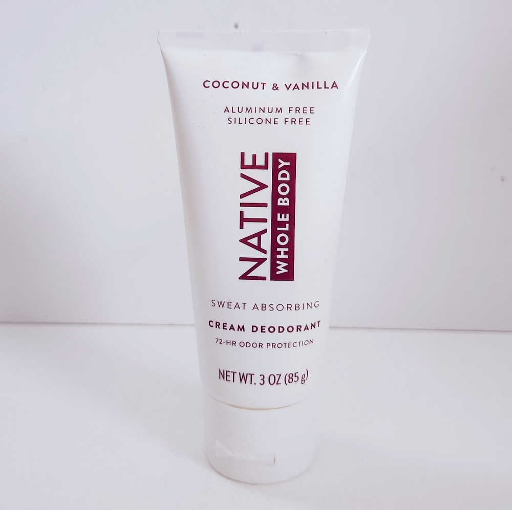 🐢2/$15 Native Whole Body Deodorant Cream Coconut & Vanilla